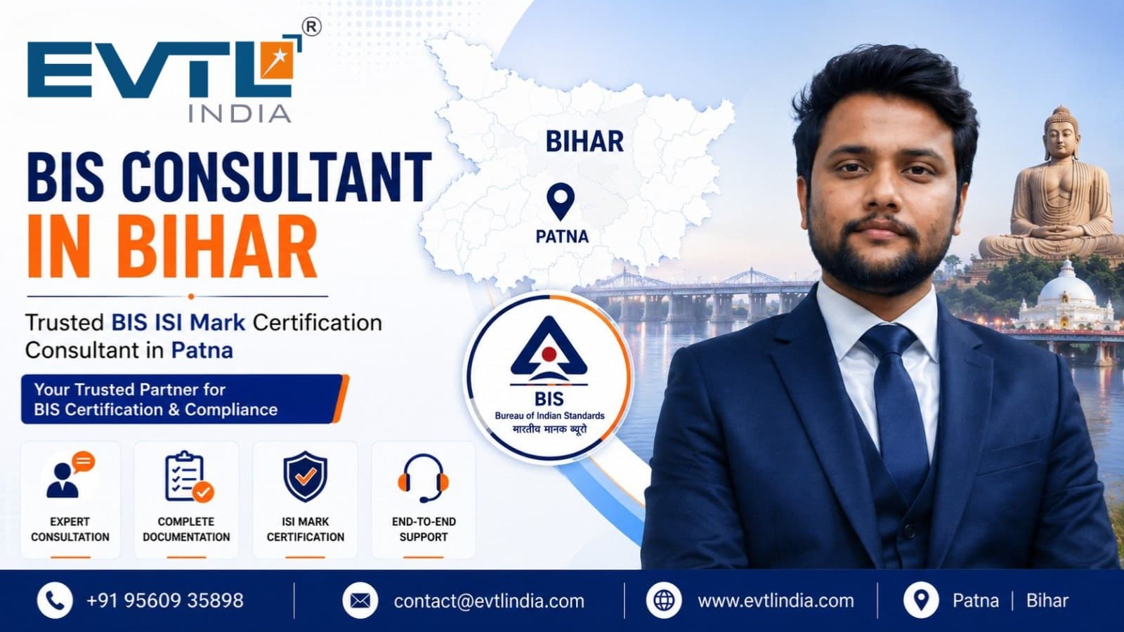 BIS Consultant in Bihar | Trusted BIS & ISI Mark Certification Consultant in Patna