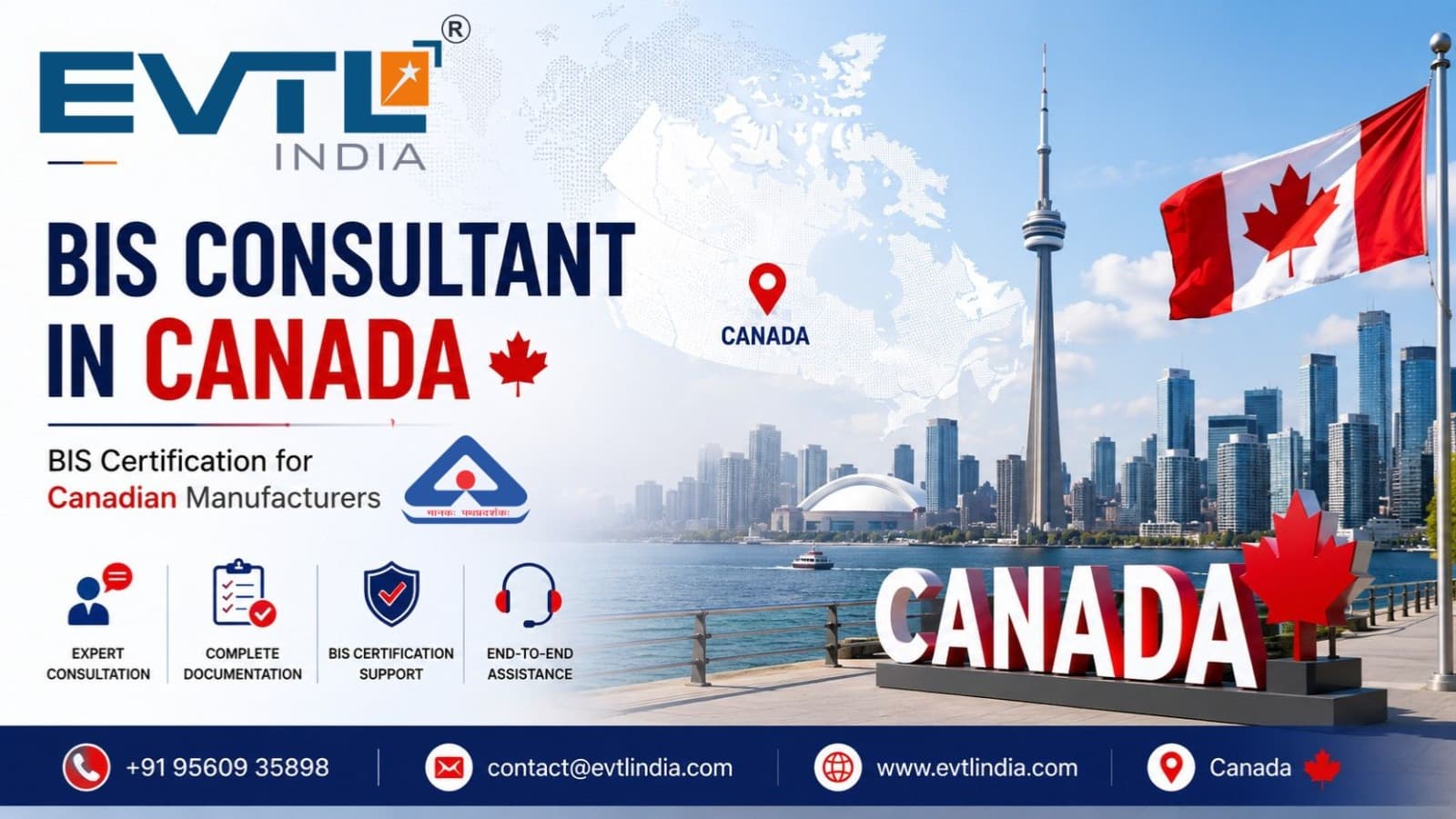 BIS Consultant in Canada | BIS Certification for Canadian Manufacturers