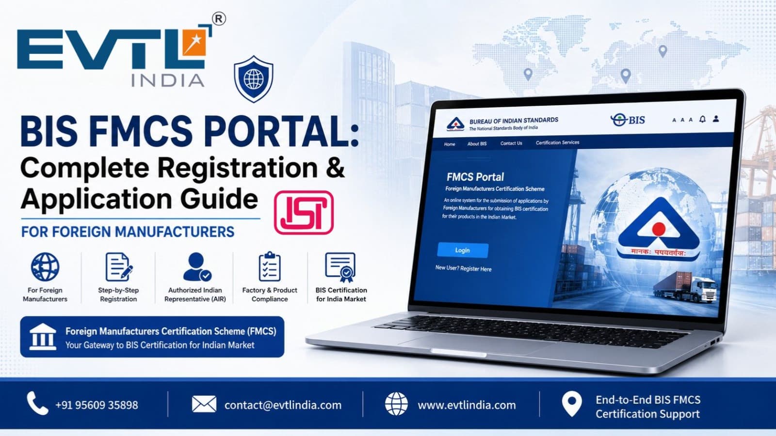 BIS FMCS Portal: Complete Registration & Application Guide for Foreign Manufacturers
