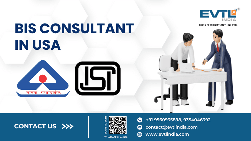 BIS Consultant in USA - EVTL India