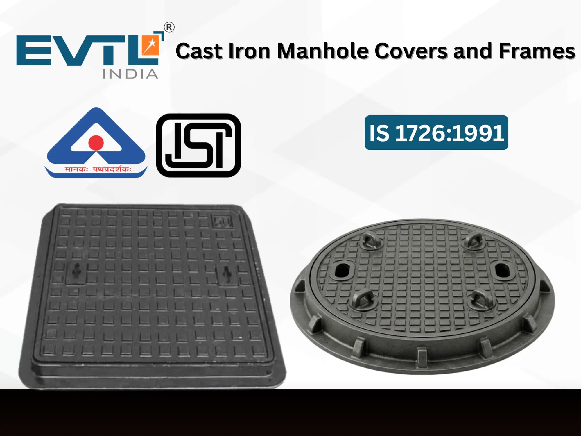 BIS QCO For Cast Iron Manhole Covers and Frames IS 1726:1991