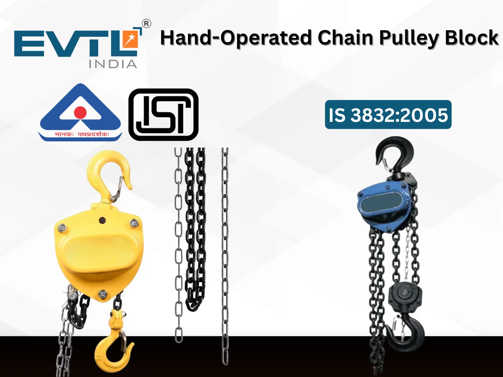 BIS QCO For Hand-Operated Chain Pulley Block IS 3832:2005