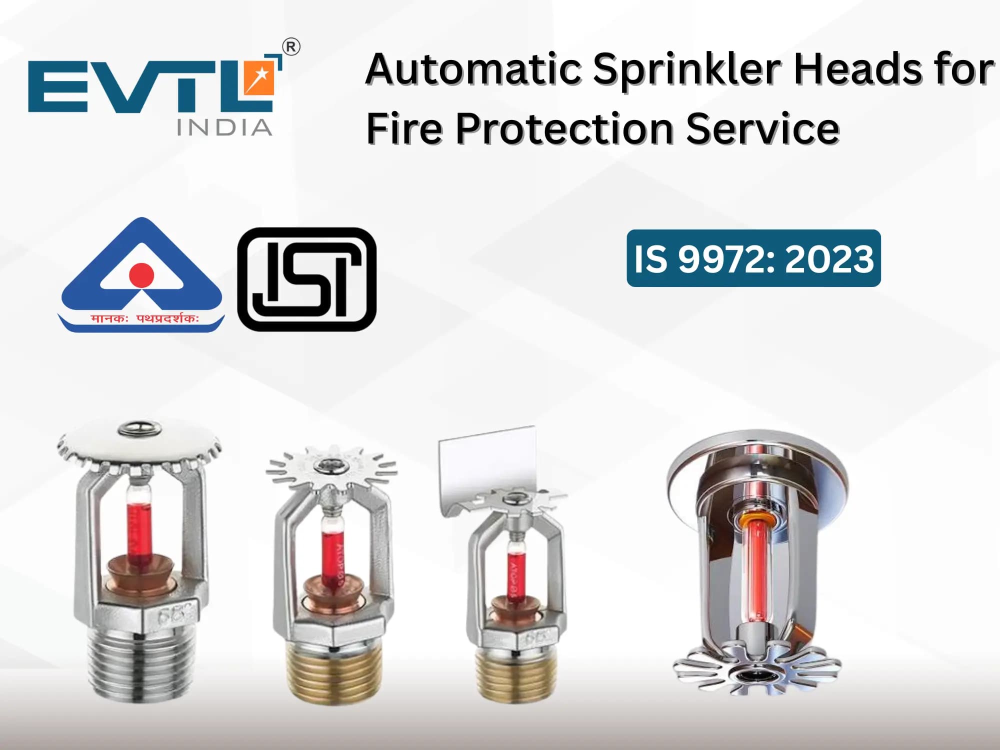 BIS QCO For Automatic Sprinkler Heads for Fire Protection Service IS 9972: 2023