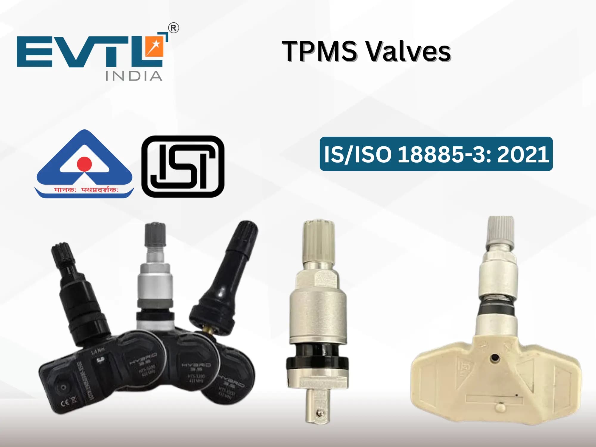 BIS QCO For TPMS Valves IS/ISO 18885-3: 2021