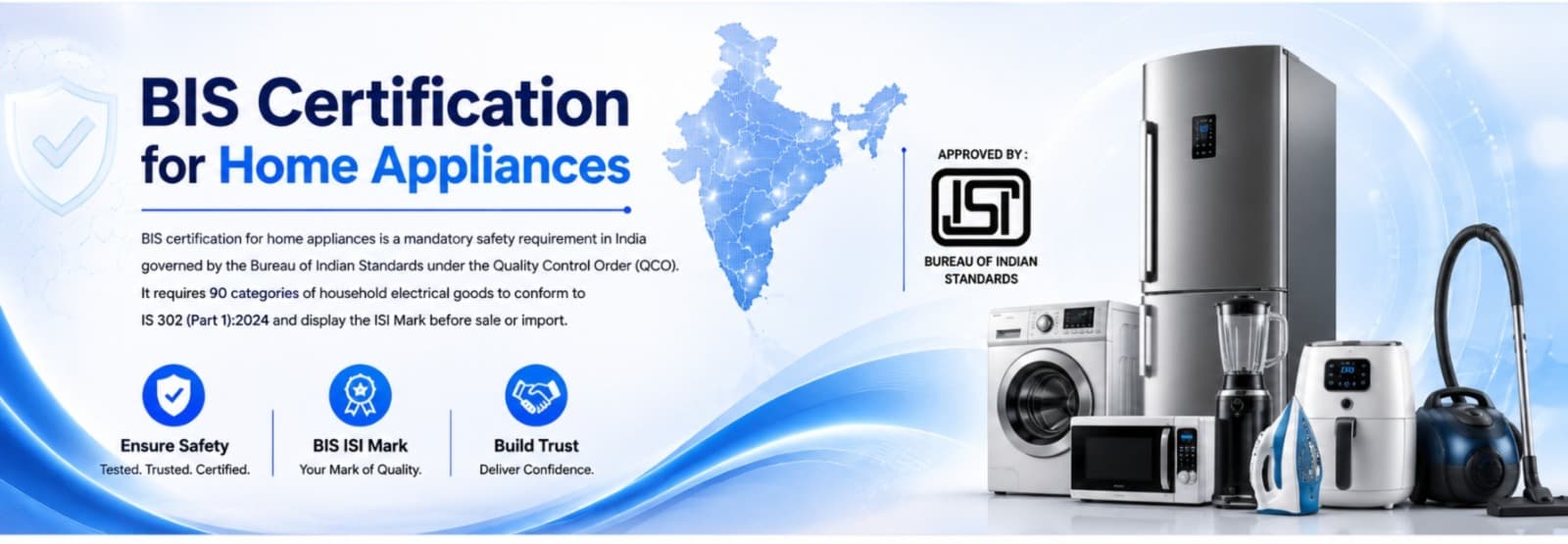 BIS certification for home appliances