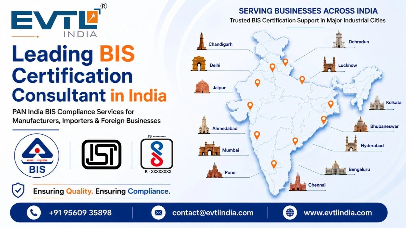 Leading BIS Certification Consultant in India | PAN India BIS Compliance Services