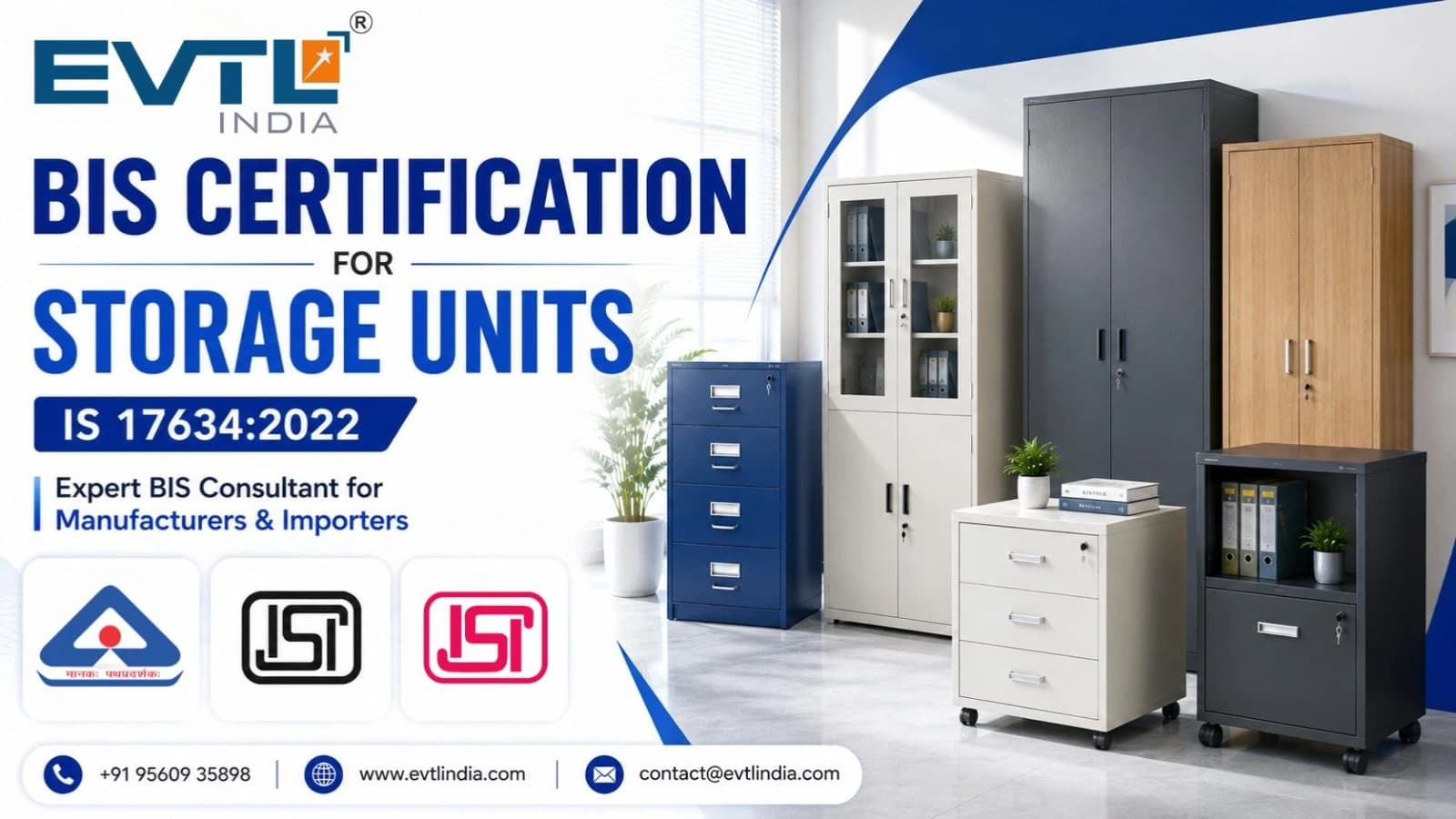 Need BIS Certification for Storage Units? Expert ISI Mark Consultant for IS 17634:2022 Compliance