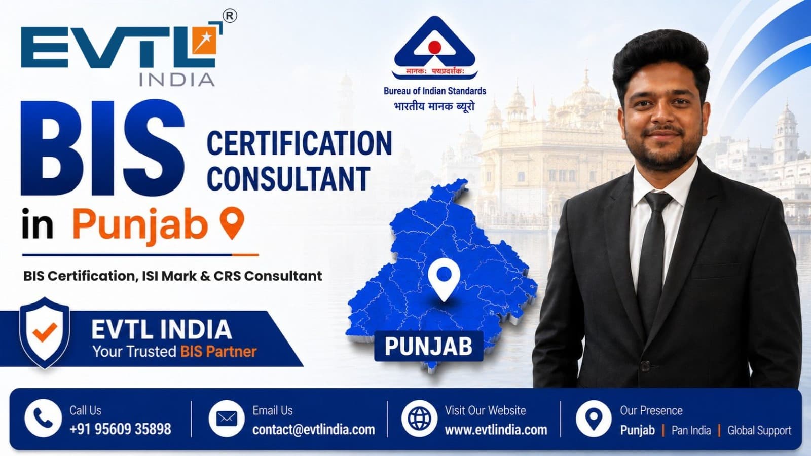 BIS Consultant in Punjab | BIS Certification, ISI Mark & CRS Consultant
