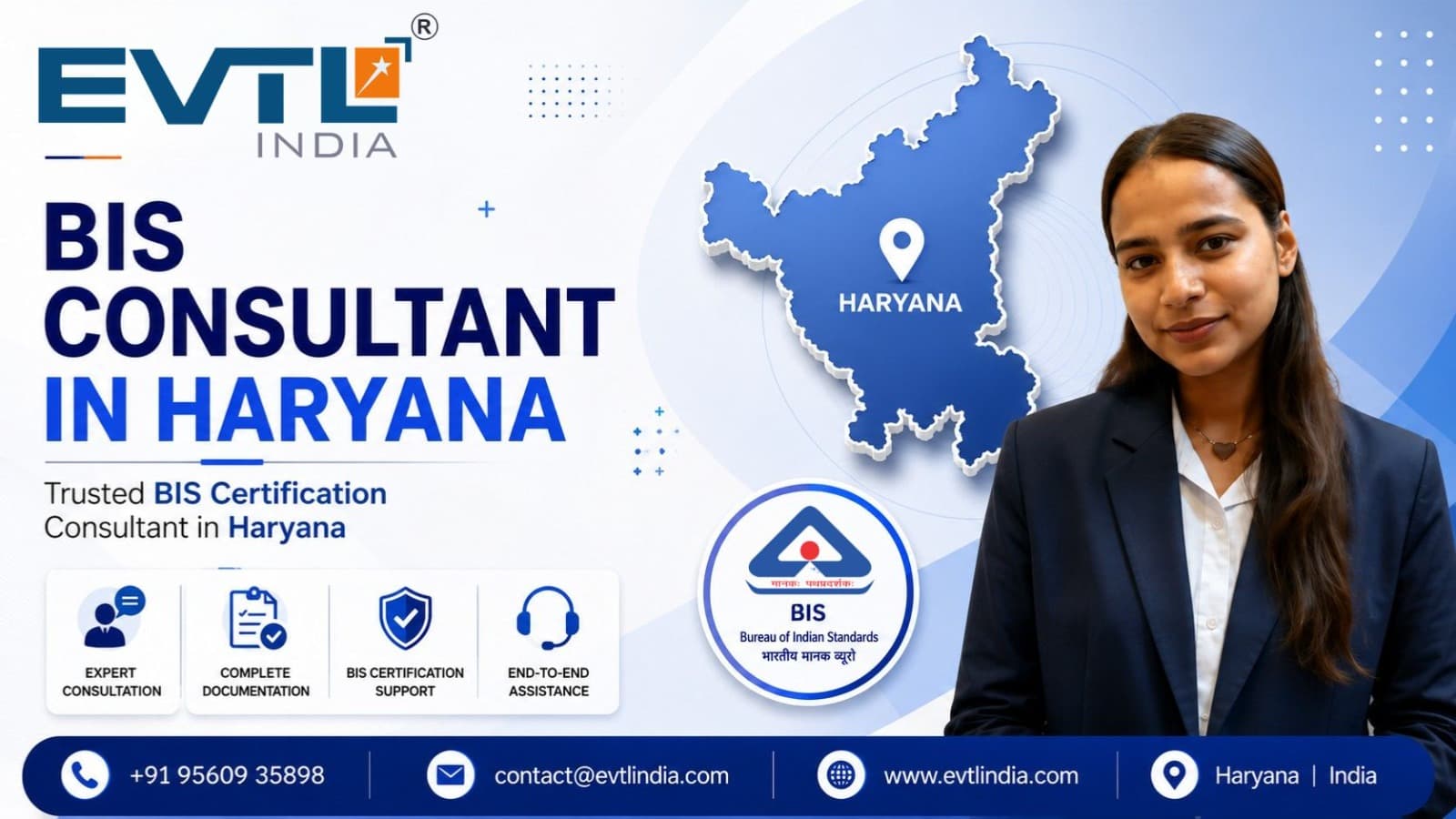 BIS Certification Consultant in Haryana – EVTL India
