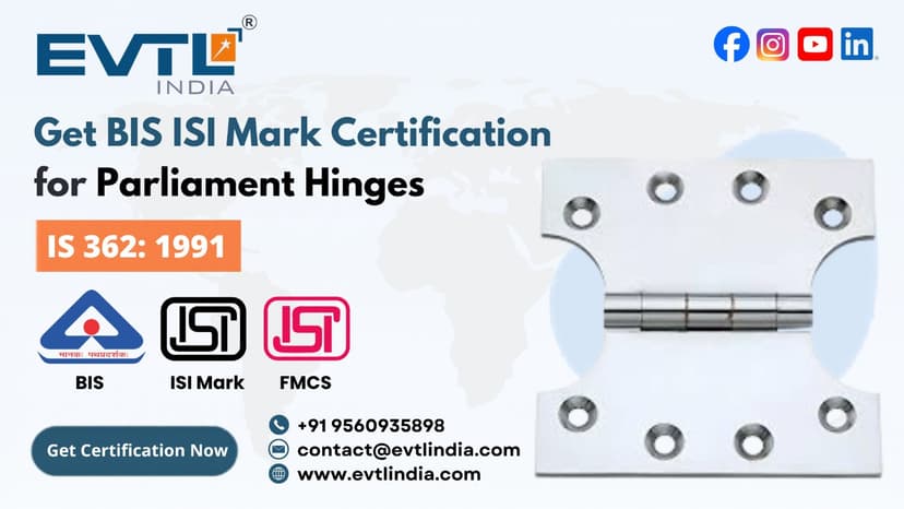 ISI Mark Certification Product Image