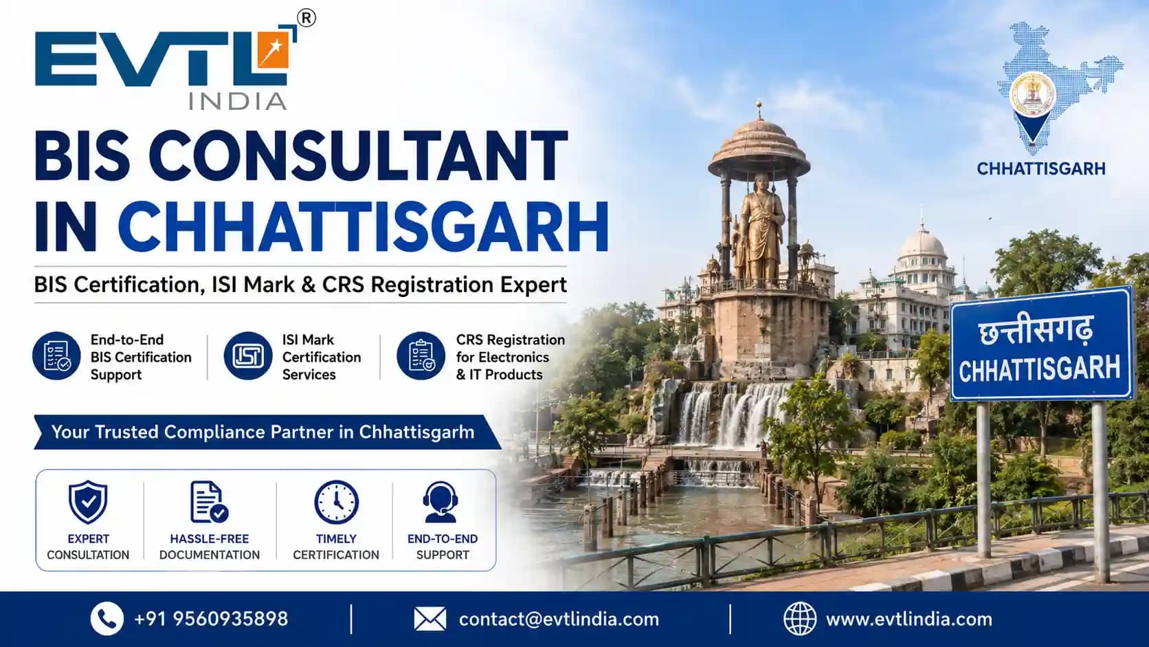 BIS Certification Consultant in Chhattisgarh