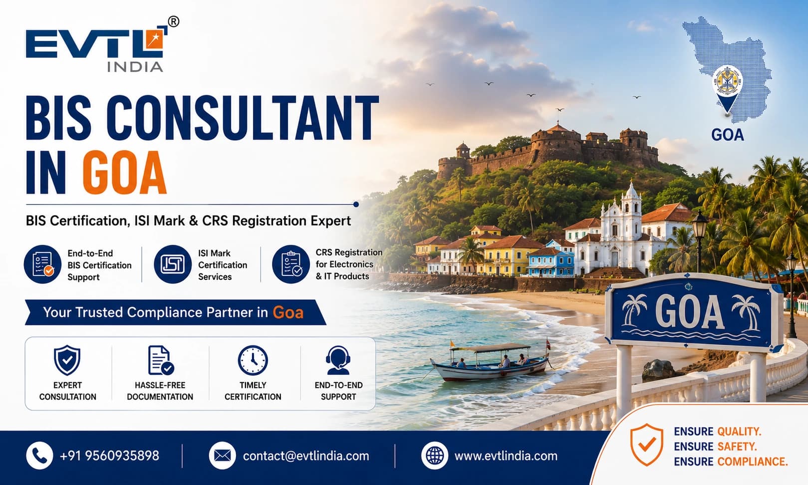 BIS Certification Consultant in Goa