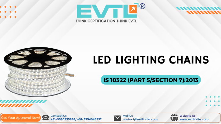 Bis Registration For Led Lighting Chains Is 10322