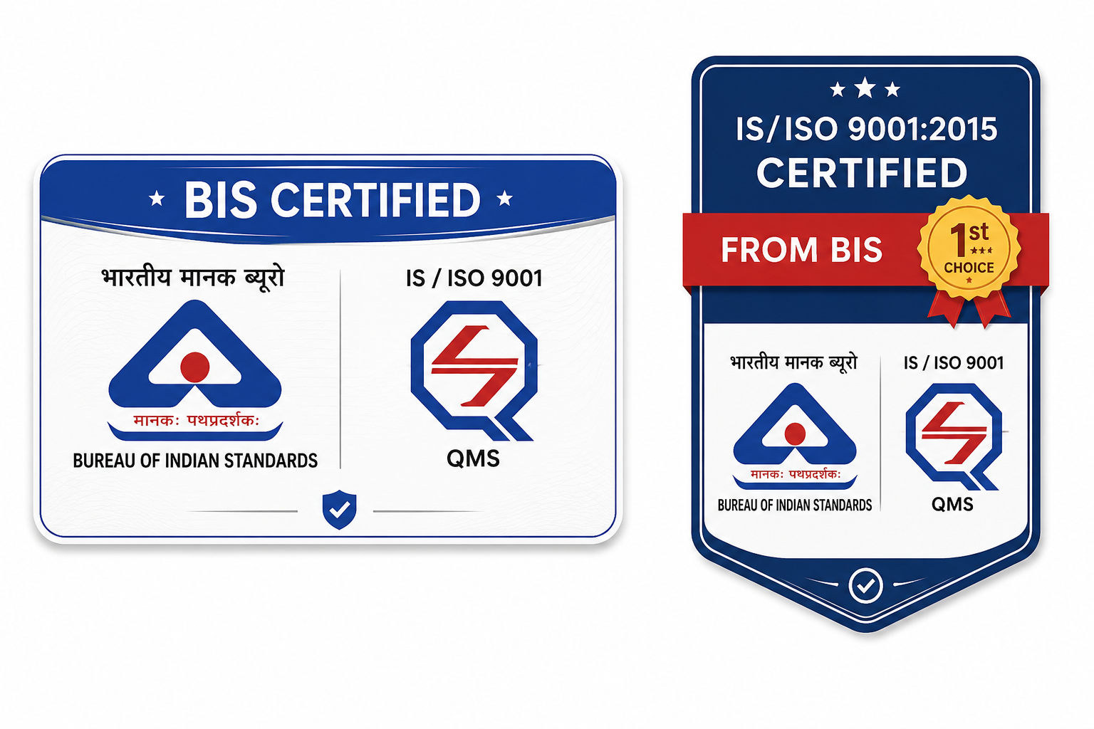 EVTL India ISO Certification Badge