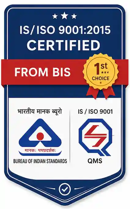 EVTL India ISO Certification Badge