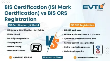 BIS Certification vs CRS Registration in India: Key Differences, Process, and Compliance Guide