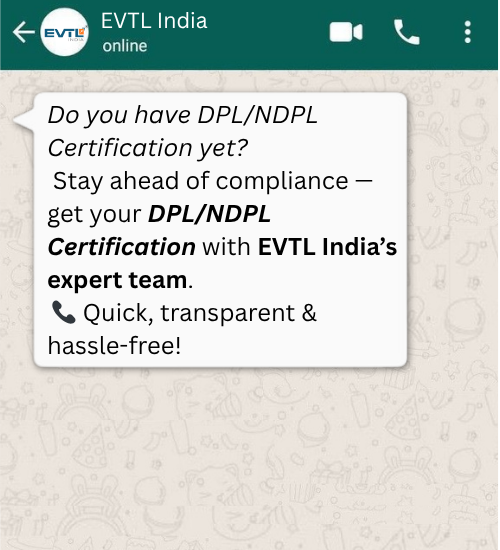 Get DPL/NDPL Certification